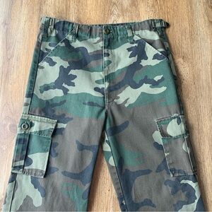 Vintage Army Pants Youth 18 XS Adult Camo